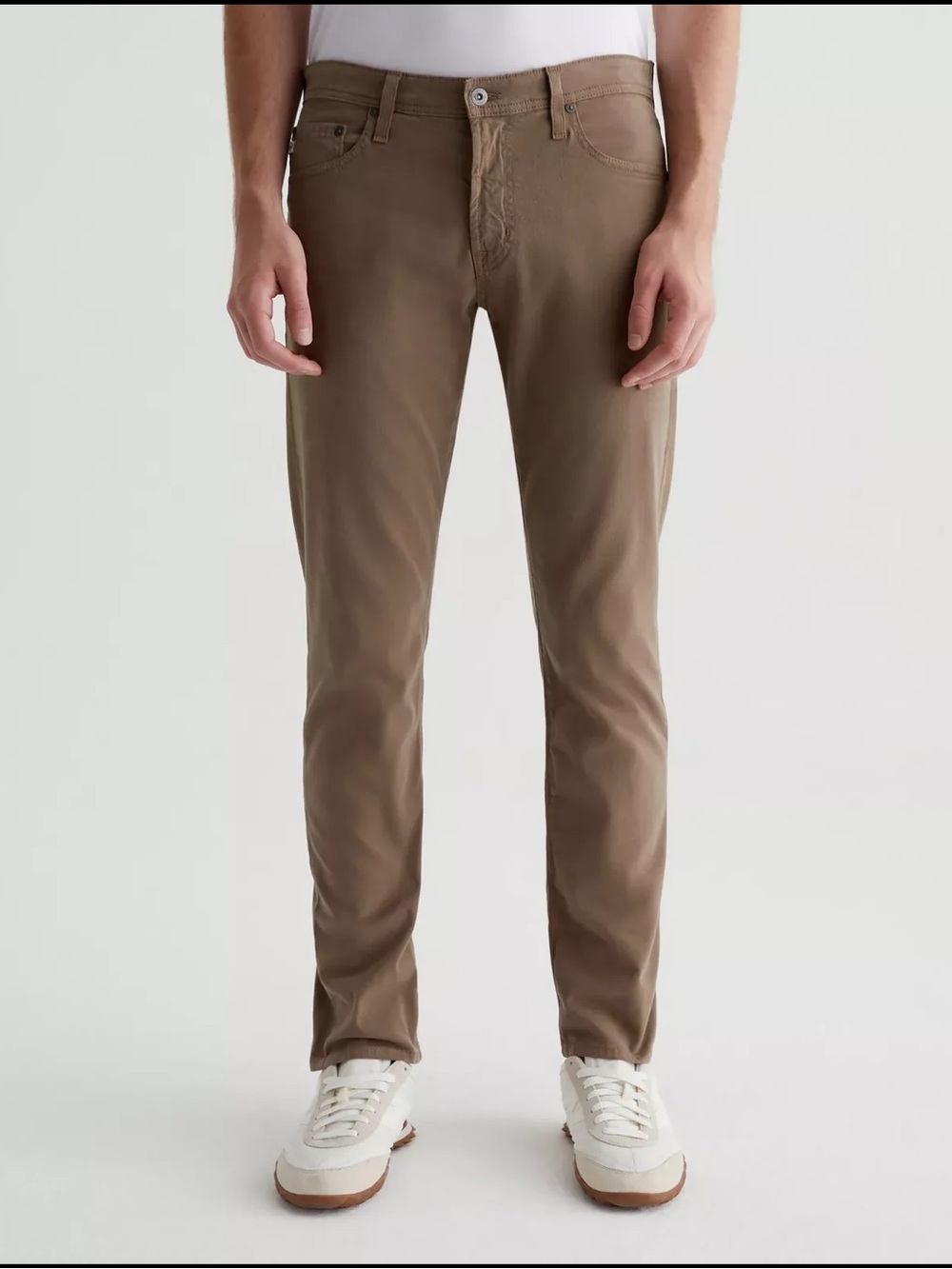 AG SUEDED SATEEN TELLIS PANT